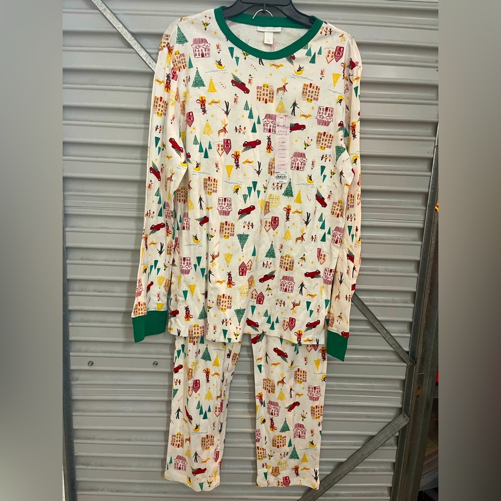 NWT LC Lauren Conrad 2-Piece Holiday Lounge/Sleep Set MEN